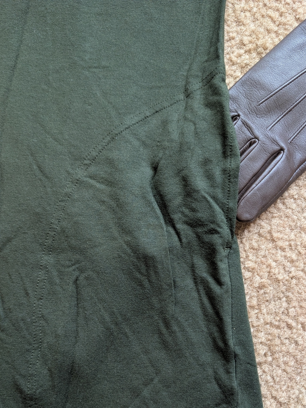 Athleta Pranayama Draped Cardigan Sweater - Aspen Olive Size medium - Picture 9 of 10